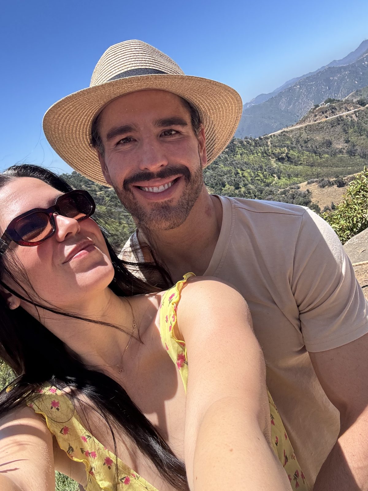 Cheek to cheek in the hills